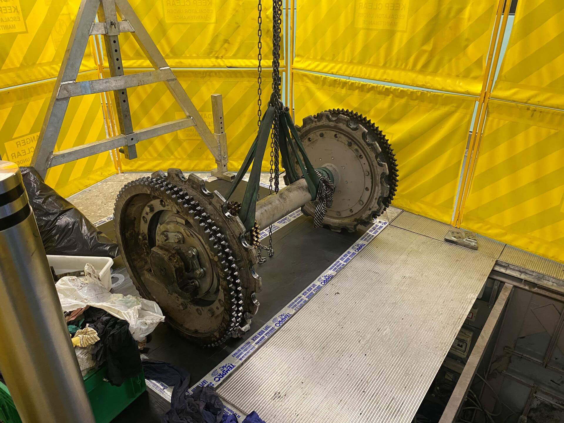 Full Drive End Removal, Refurbishment & Reinstallation